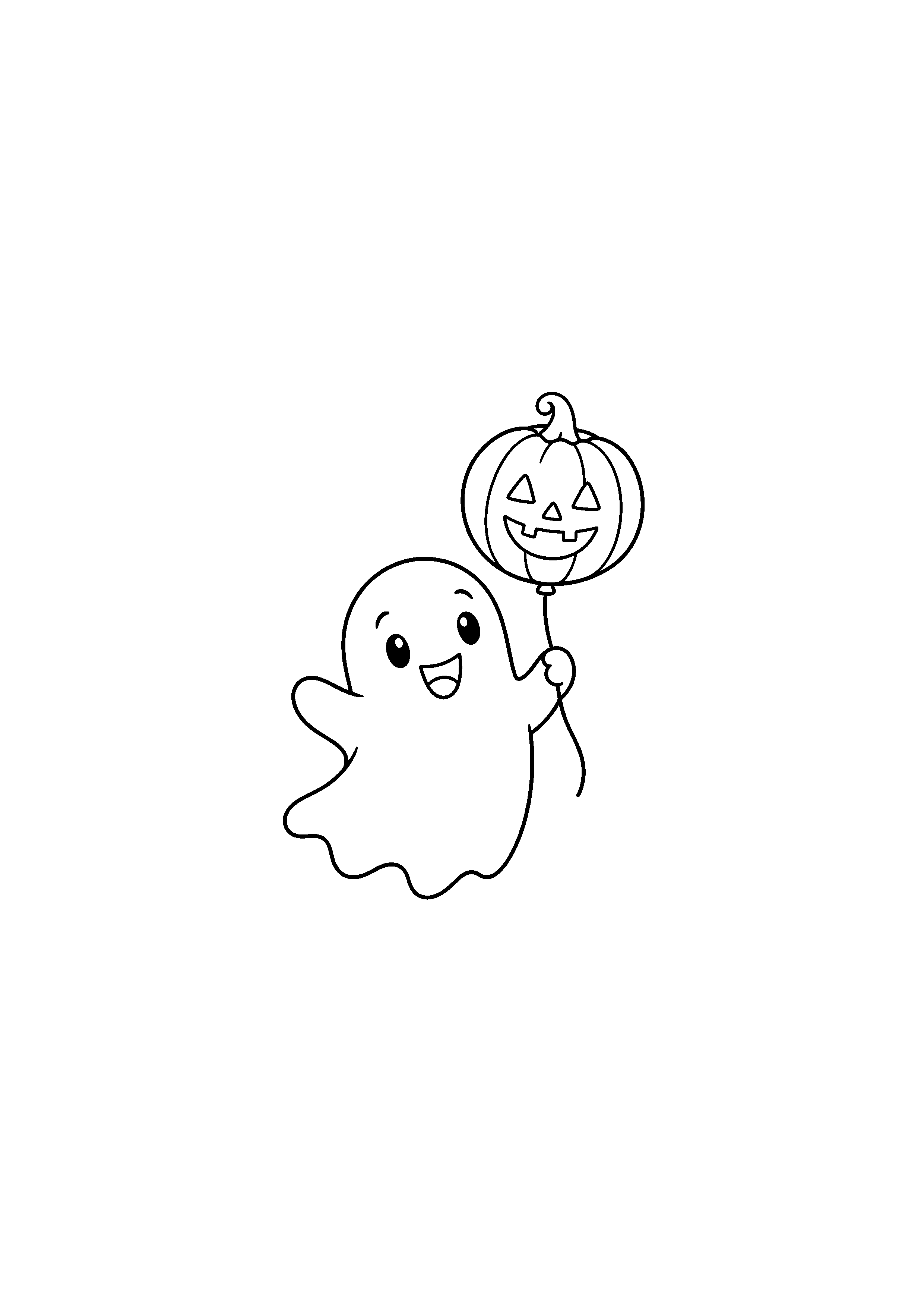 Fantasma com balao
