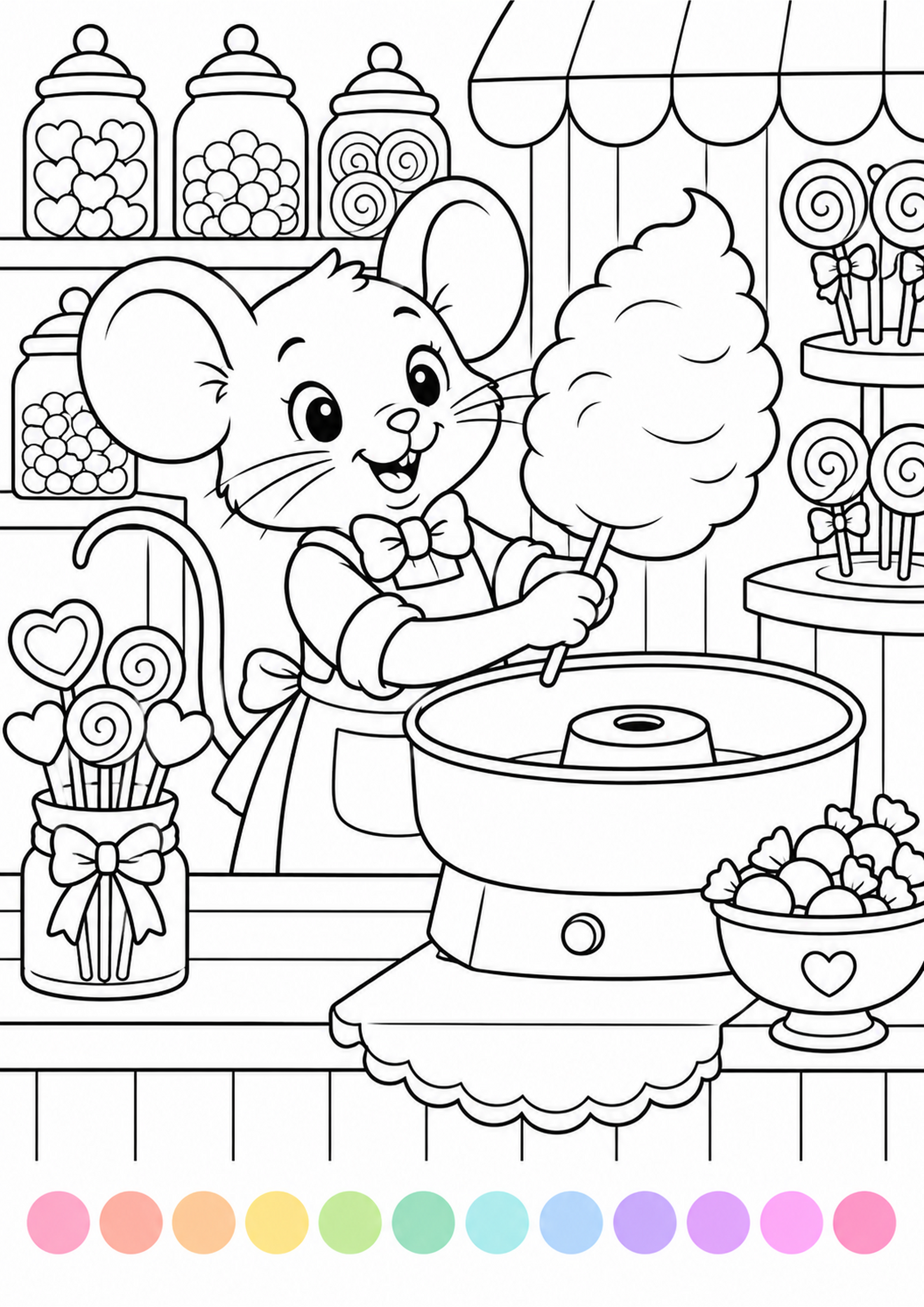 Ratinho algodao doce