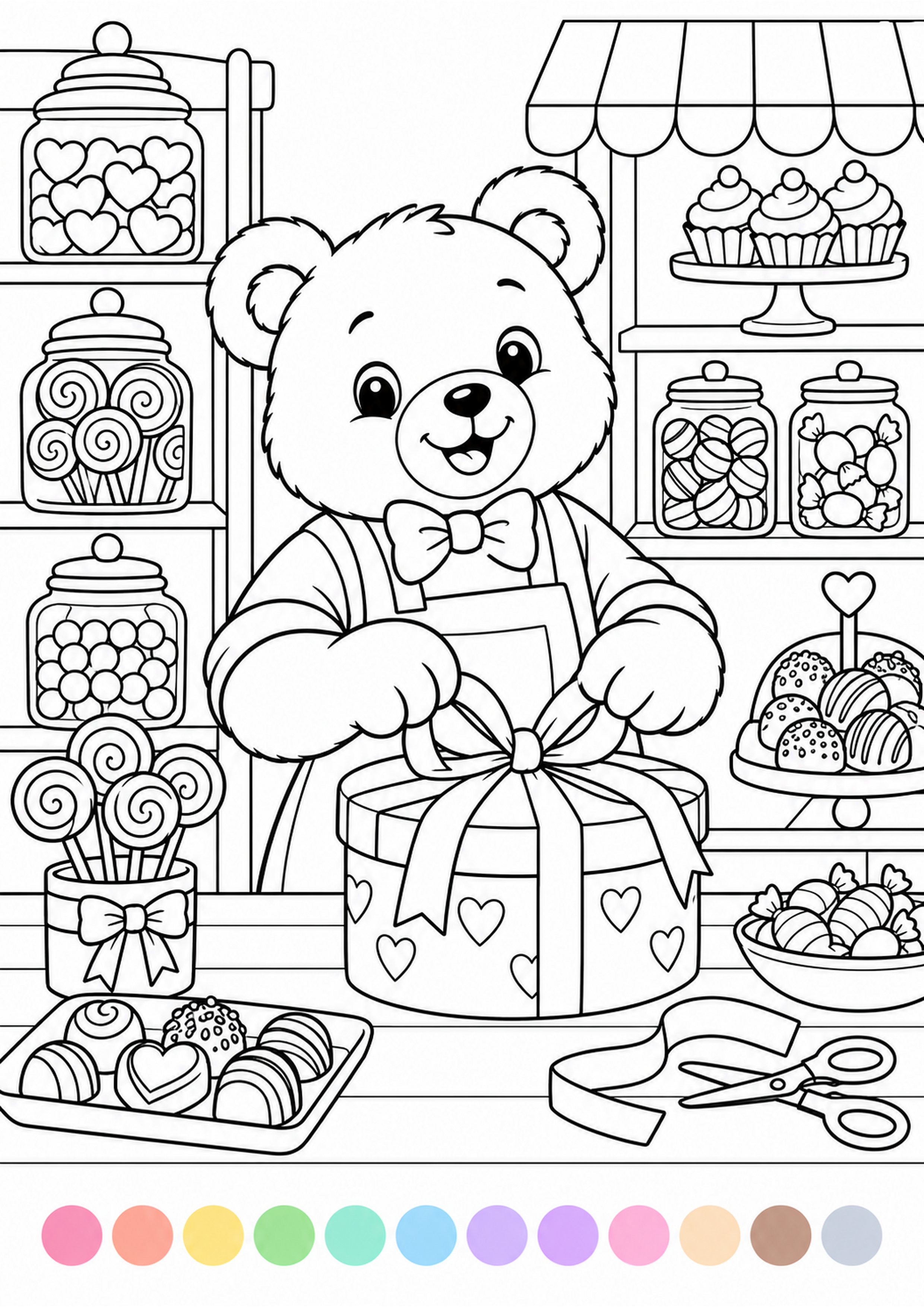 Ursinho caixa de doces